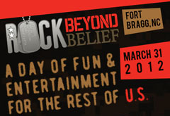 Rock Beyond Belief, March 31, 2012, Fort Bragg NC