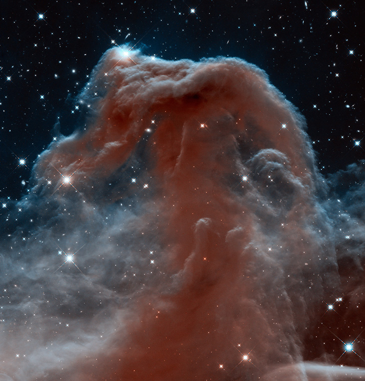 Horsehead Nebula in infra-red