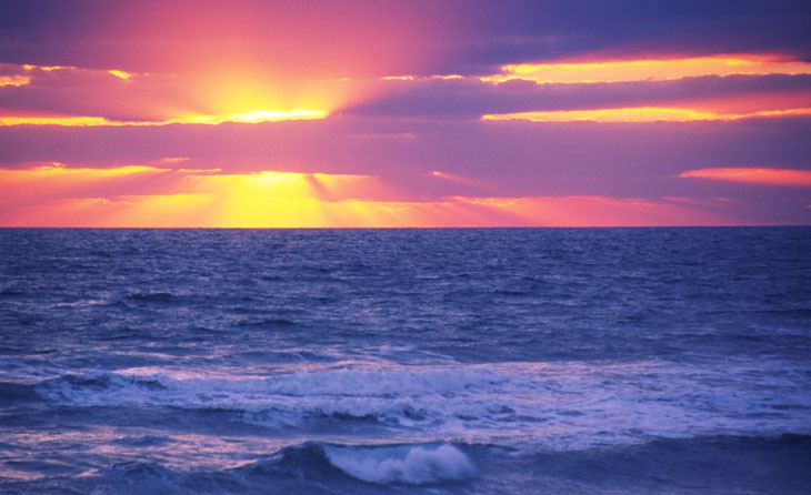 Sunrise at Indian Harbor Beach Florida