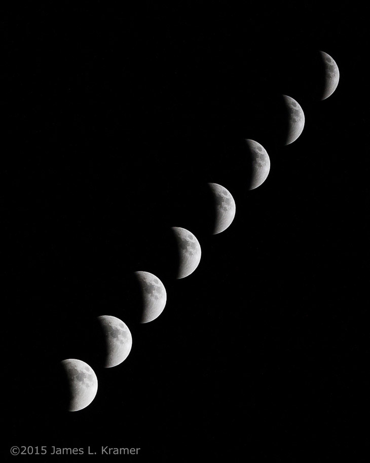 Lunar eclipse 9/27/15 closing in on totality