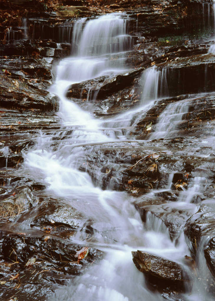 time exposure of section of Minnehaha Falls, Georgia