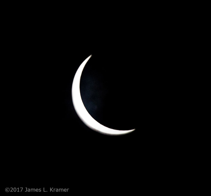 partial sollar eclipse by James L.Kramer