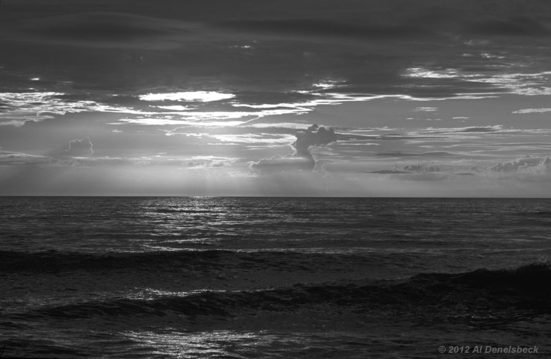 monochrome stormclouds