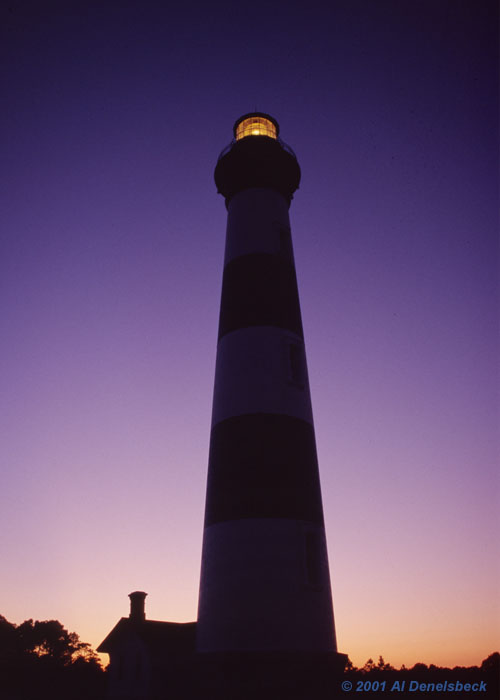 bodie island lighthouse sunset
