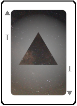 Gnomon deck Triangle card