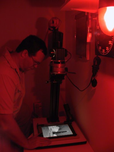 author in last darkroom, far too many years ago